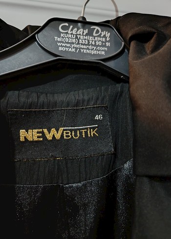 Siyah Kadın Trençkot - Görsel 3