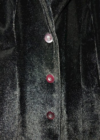 Kürklü Siyah Midi Kadın Kaban - Görsel 3