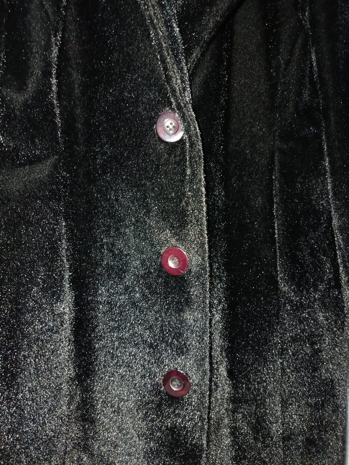 Kürklü Siyah Midi Kadın Kaban - Görsel 3