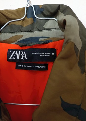 Kadın Kamuflaj Desenli Kısa Ceket - Görsel 3