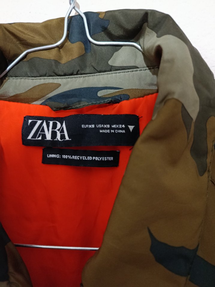 Kadın Kamuflaj Desenli Kısa Ceket - Görsel 3