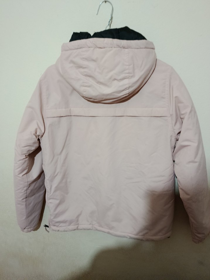 Kapüşonlu Kadın Street Wear Mont - Görsel 3