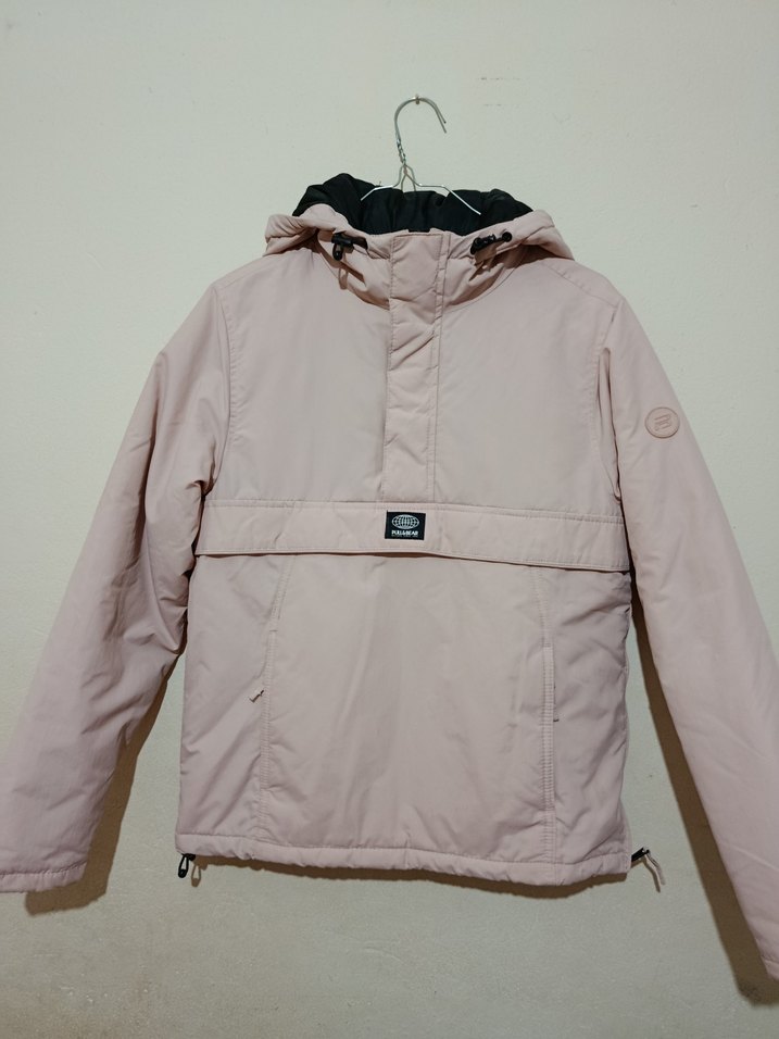 Kapüşonlu Kadın Street Wear Mont - Görsel 2