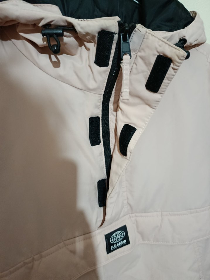 Kapüşonlu Kadın Street Wear Mont - Görsel 4