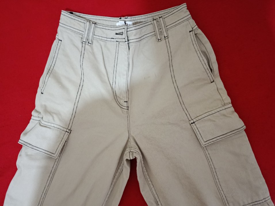 Kadın Rahat Kesim Midi Kot Pantolon - Görsel 2