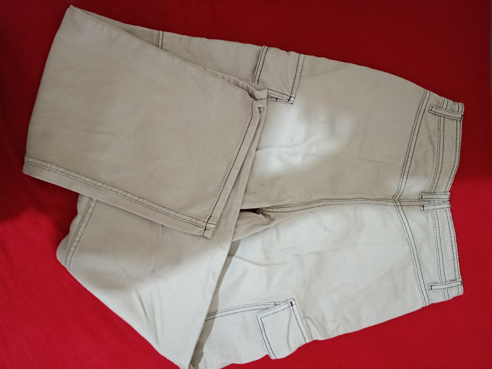 Kadın Rahat Kesim Midi Kot Pantolon - Görsel 4