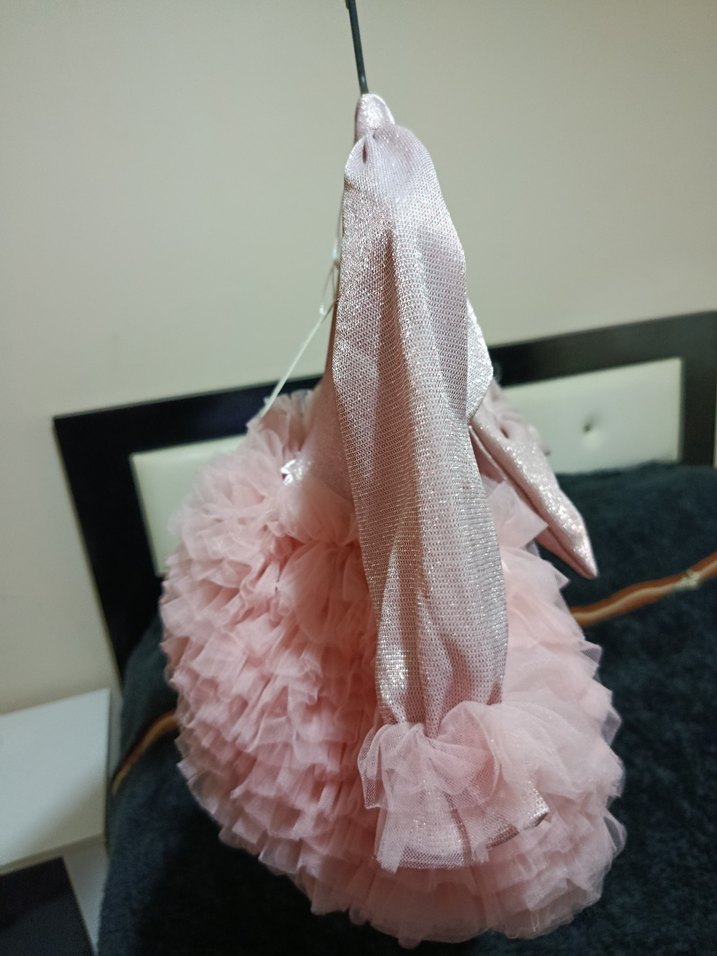 Kız bebek 1 yaş parti elbisesi 6-12 ay - Görsel 3