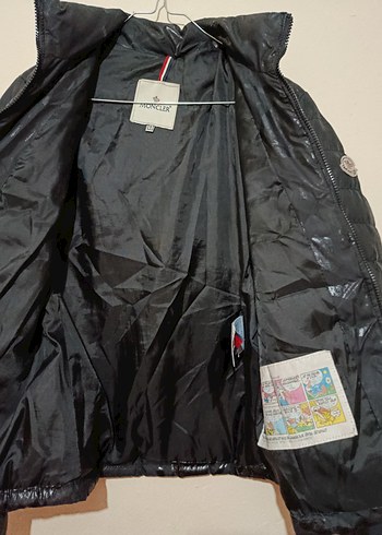 Moncler Siyah Fermuarlı Kadın Mont - Görsel 4