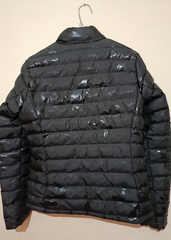 Moncler Siyah Fermuarlı Kadın Mont - Görsel 9