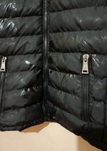 Moncler Siyah Fermuarlı Kadın Mont - Görsel 2