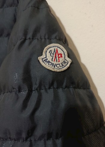 Moncler Siyah Fermuarlı Kadın Mont - Görsel 3