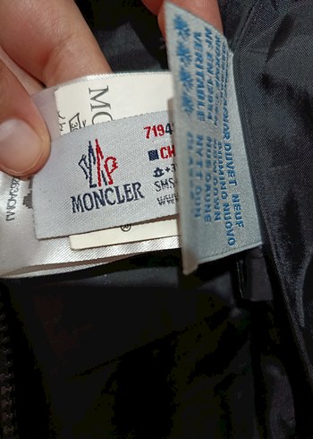 Moncler Siyah Fermuarlı Kadın Mont - Görsel 7