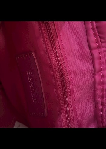 Beden Zincir Detaylı Pembe Kadın Çanta