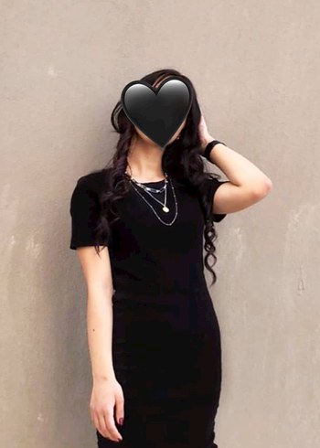 Diğer Siyah Kısa Kollu Midi Gothic Elbise
