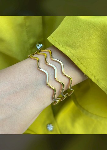 Accessorize Minimalist Altın Renkli Kadın Bileklik