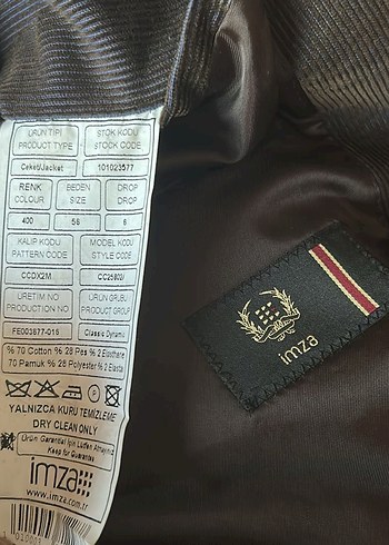 İmza Marka Erkek Siyah Düğmeli Klasik Ceket - Görsel 5