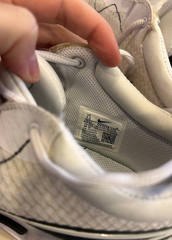 Nike Beyaz Bağcıklı Basketbol Ayakkabısı - Görsel 5