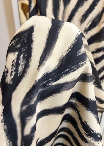 Perry İnce Askılı Desenli Elbise - Görsel 6