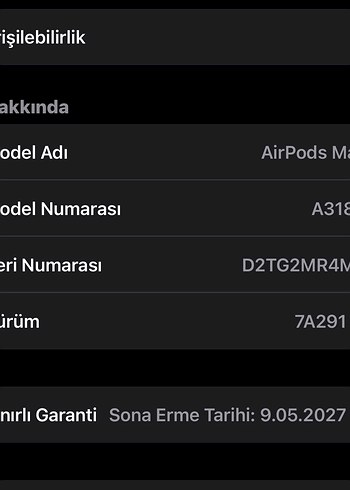 Apple AirPods Max TR Garantili - Görsel 7