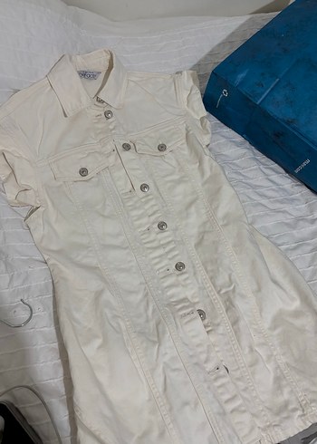Kot Denim kısa elbise