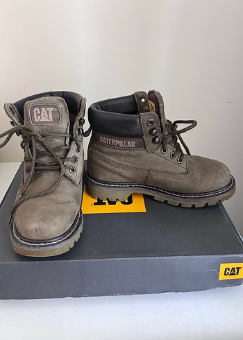 36 Beden CAT Colorado Dark Olive Nubuk Kadın Bot