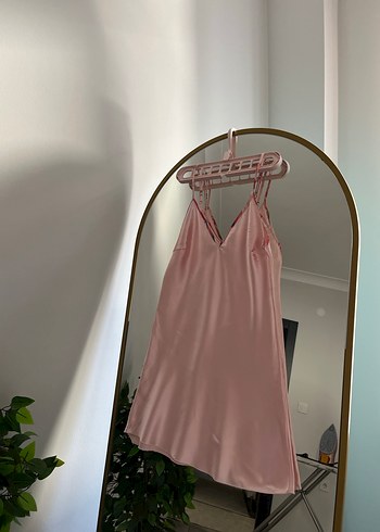 m Beden pembe Renk Pembe Desenli Uzun Kadın Kimono