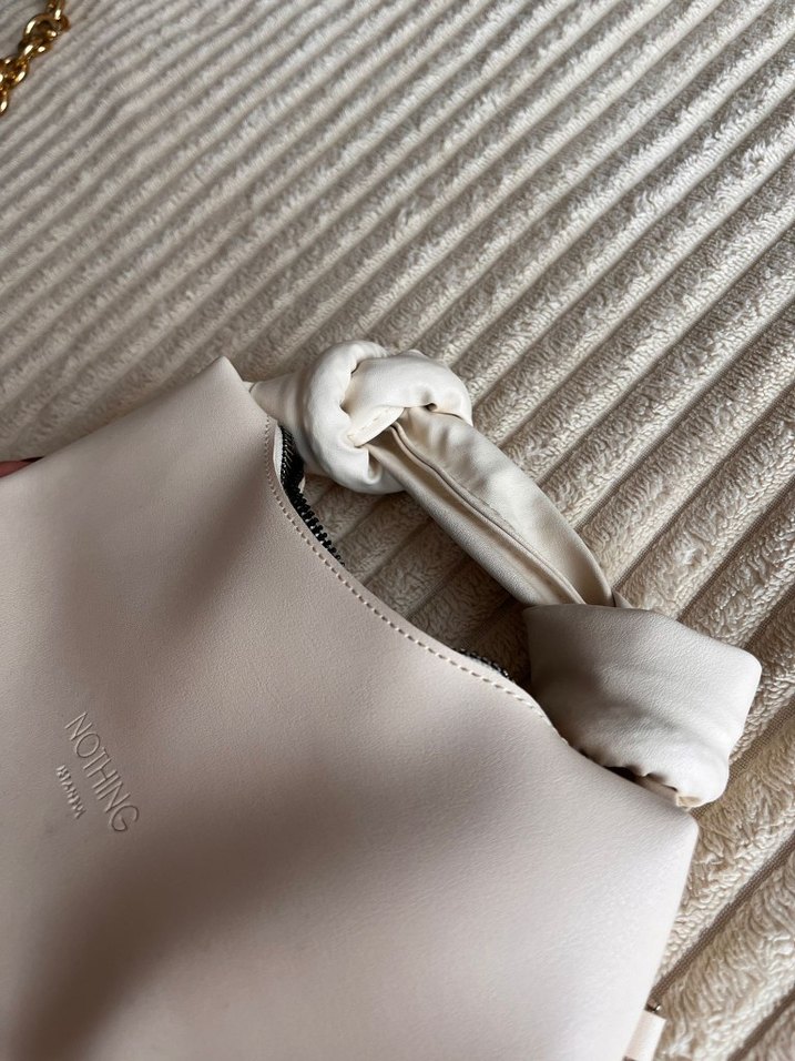 Beyaz Minimalist Kadın Çanta - Görsel 2