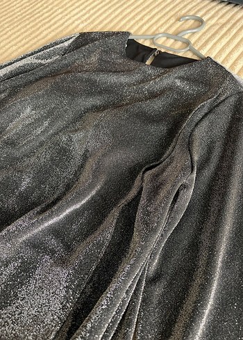 Siyah Renkli Uzun Abiye Elbise - Görsel 2