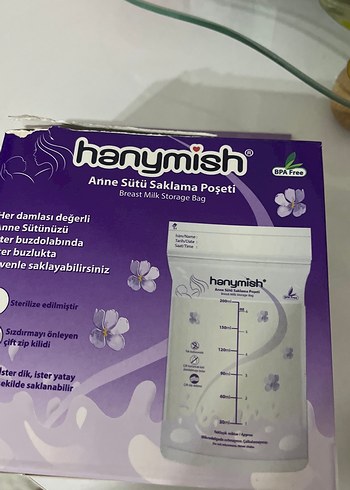 BPA İçermeyen Anne Sütü Saklama Poşetleri 25 Adet - Görsel 3