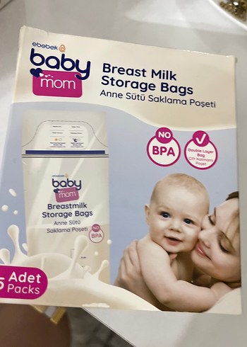BPA İçermeyen Anne Sütü Saklama Poşetleri 25 Adet - Görsel 2