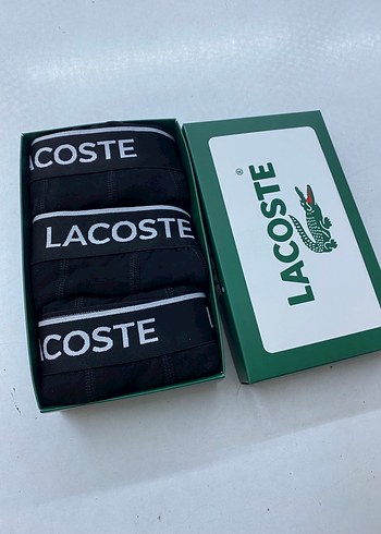 Lacoste Lacoste Siyah Erkek Boxer Midi Boy