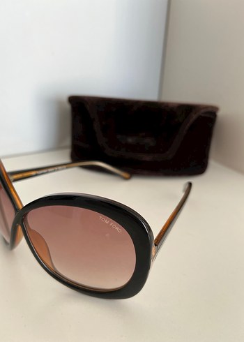 Tom Ford Kahverengi Transparan Kadın Güneş Gözlüğü
