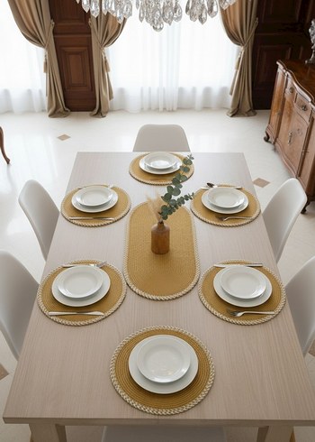 Gold Amerikan servis seti - Görsel 4