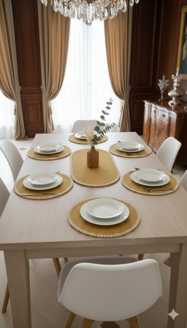 Gold Amerikan servis seti - Görsel 5