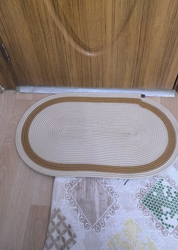 KREMj Bohem Oval  kapı önü banyo paspasi 40x60 - Görsel 4
