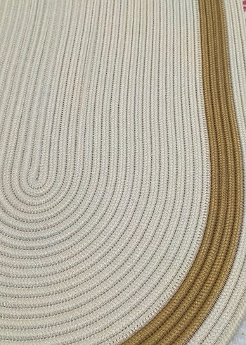 KREMj Bohem Oval  kapı önü banyo paspasi 40x60 - Görsel 3