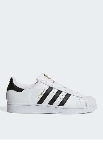 38,5 Beden beyaz Renk Adidas süperstar kadın