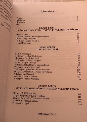 Milli Mücadele Döneminde Türk-İtalyan İlişkileri Kitabı - Görsel 4