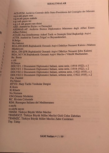 Milli Mücadele Döneminde Türk-İtalyan İlişkileri Kitabı - Görsel 6