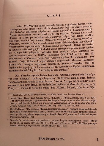 Milli Mücadele Döneminde Türk-İtalyan İlişkileri Kitabı - Görsel 7