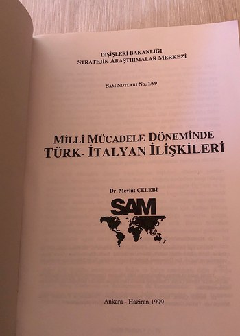 Milli Mücadele Döneminde Türk-İtalyan İlişkileri Kitabı - Görsel 3