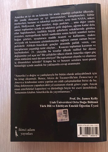 Amerika İnceleme-Gözlem-Yorum Kitabı - Görsel 2