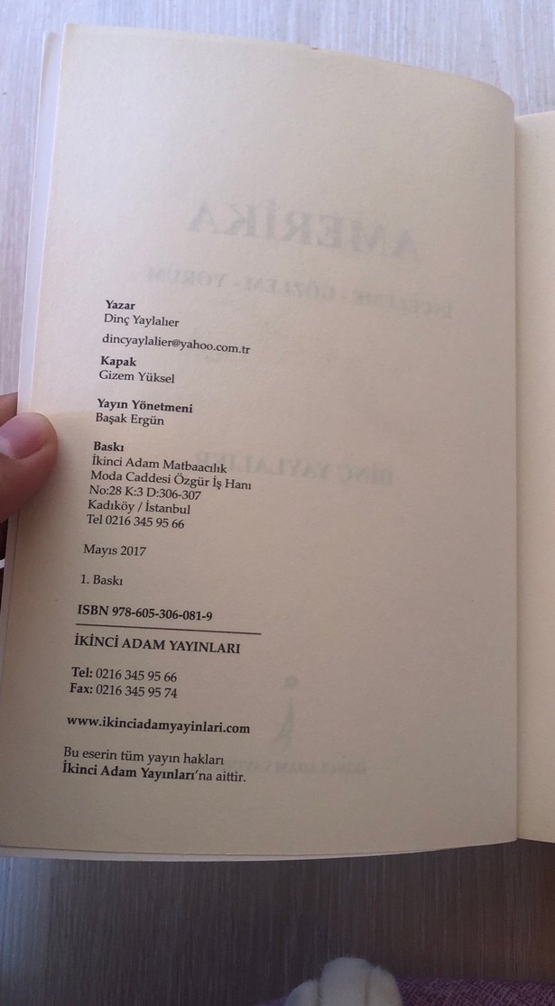 Amerika İnceleme-Gözlem-Yorum Kitabı - Görsel 5