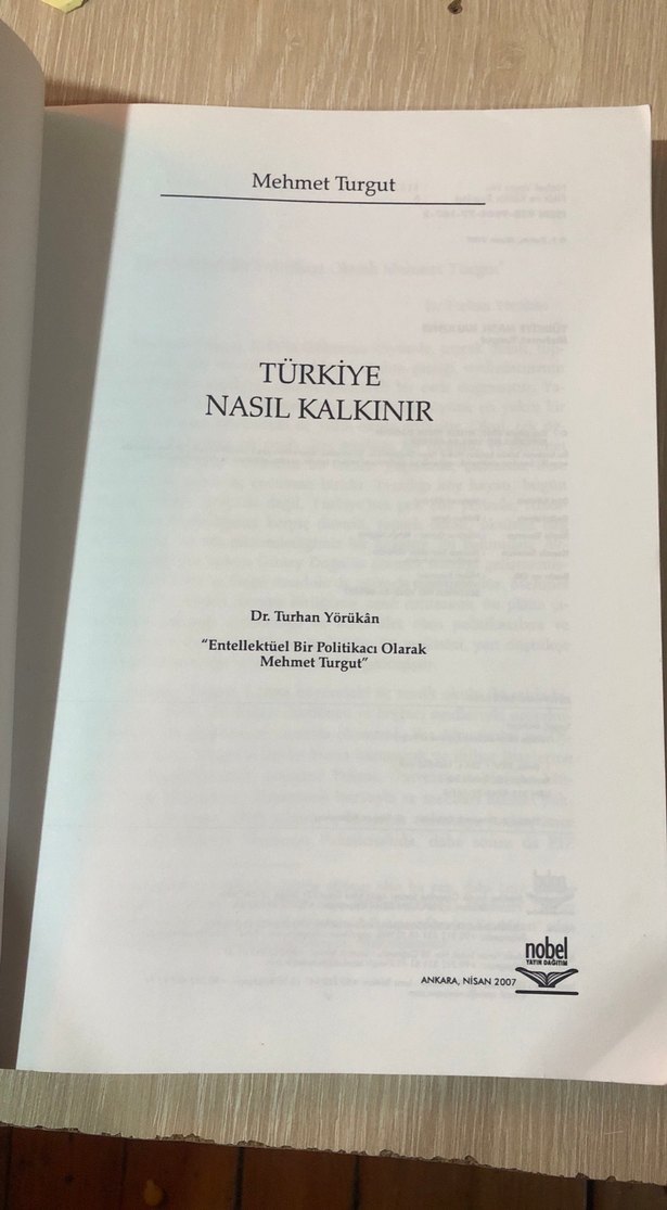 Türkiye Nasıl Kalkınır - Mehmet Turgut Kitabı - Görsel 3