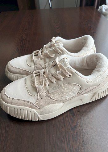 Lumberjack bej kadın sneaker