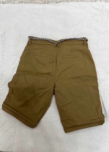 Bej Kemerlilafın Kısa Şort - Görsel 2