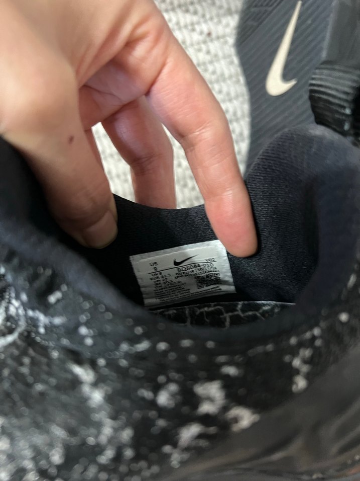 Erkek Siyah Baskılı Spor Ayakkabı - Görsel 4