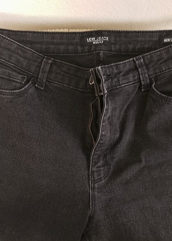 LCW Jeans Siyah Fermuarlı Kot Pantolon