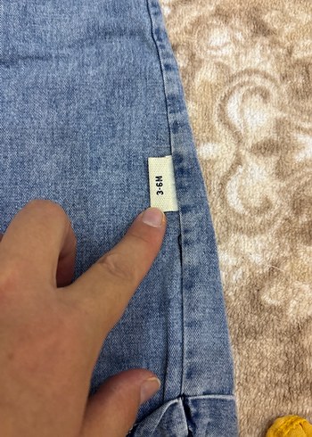 LC Waikiki Erkek Çocuk Denim Düğmeli Tulum