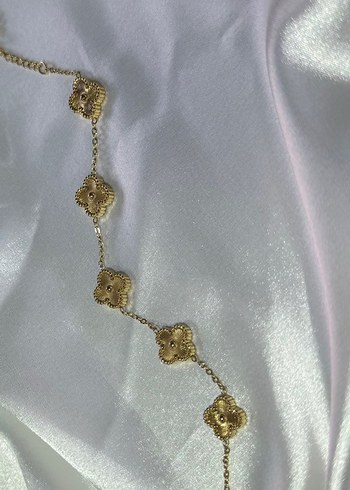 Beden VAN CLEEF YONCA GOLD BİLEKLİK ÇELİK